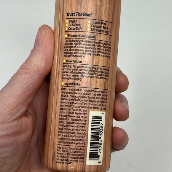 NWT Sun Bum Conditioner Mini Size 3 oz - Picture 2 of 3